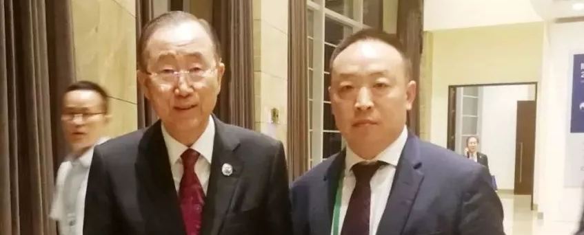 操穴小电影联合国第八任秘书长潘基文会见赵章栓会长